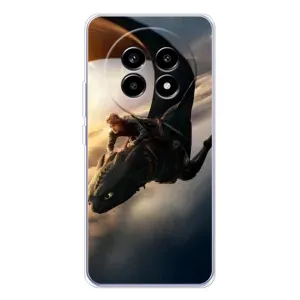 Чехол дракон Беззубик для Realme 13 Pro Plus (Полет Беззубика)