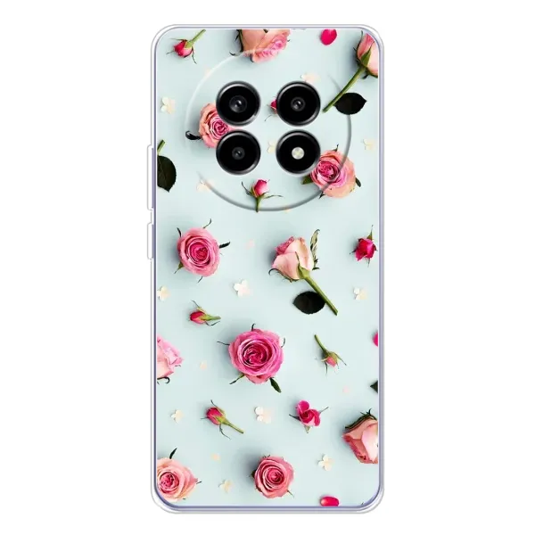 Чехол с рисунком «Разные цветы» для Realme 13 Pro Plus Чехол с рисунком «Разные цветы» для Realme 13 Pro Plus