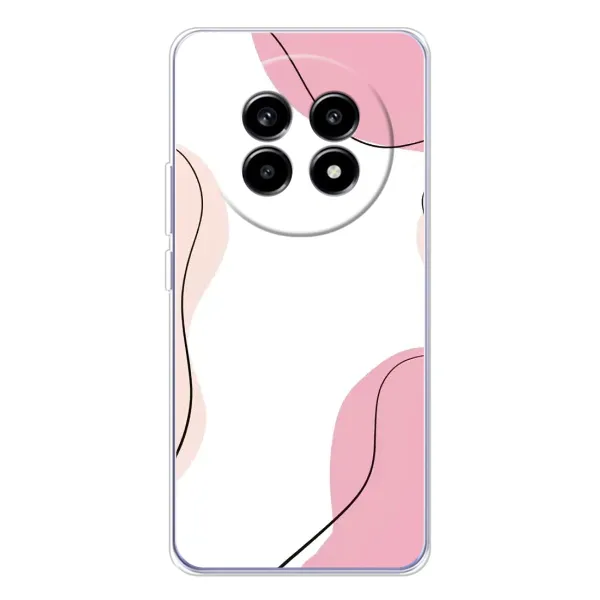 Чехол с рисунком «Розовый фон» для Realme 13 Pro Plus Чехол с рисунком «Розовый фон» для Realme 13 Pro Plus