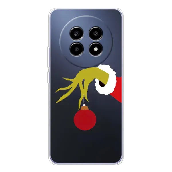 Чехол с рисунком «Рука Гринча» для Realme 13 Pro Plus Чехол с рисунком «Рука Гринча» для Realme 13 Pro Plus