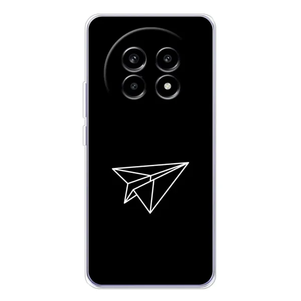 Чехол с рисунком «Самолетик» для Realme 13 Pro Plus