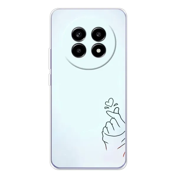 Чехол с рисунком «Сердце на голубом» для Realme 13 Pro Plus Чехол с рисунком «Сердце на голубом» для Realme 13 Pro Plus