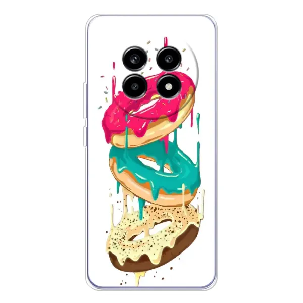 Чехол с рисунком «Сочные пончики» для Realme 13 Pro Plus Чехол с рисунком «Сочные пончики» для Realme 13 Pro Plus