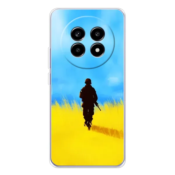 Чехол с рисунком «Солдат в поле» для Realme 13 Pro Plus Чехол с рисунком «Солдат в поле» для Realme 13 Pro Plus