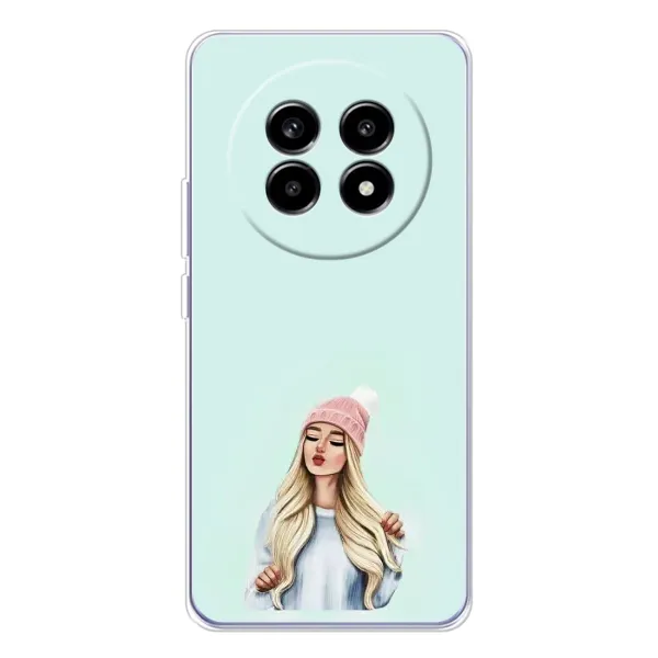 Чехол с рисунком «В шапке» для Realme 13 Pro Plus Чехол с рисунком «В шапке» для Realme 13 Pro Plus