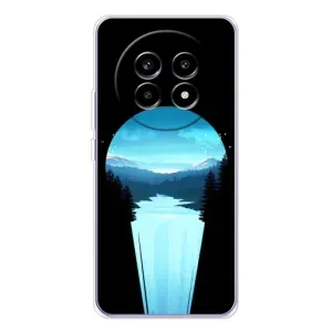 Літній Чохол на Realme 13 Pro Plus (Синій Водоспад)