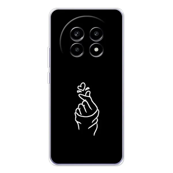 Чехол с рисунком «Знак Сердечка» для Realme 13 Pro Plus Чехол с рисунком «Знак Сердечка» для Realme 13 Pro Plus