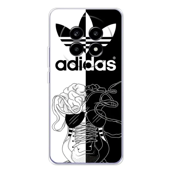 Чехол с рисунком «Adidas шнурки» для Realme 13 Pro Чехол с рисунком «Adidas шнурки» для Realme 13 Pro