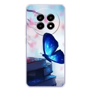 Силіконовий бампер з картинкою звірів для Realme 13 Pro (Метелик синій)