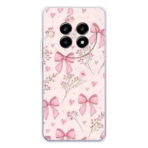 Чехол банты для Realme 13 Pro (Банты с цветами)