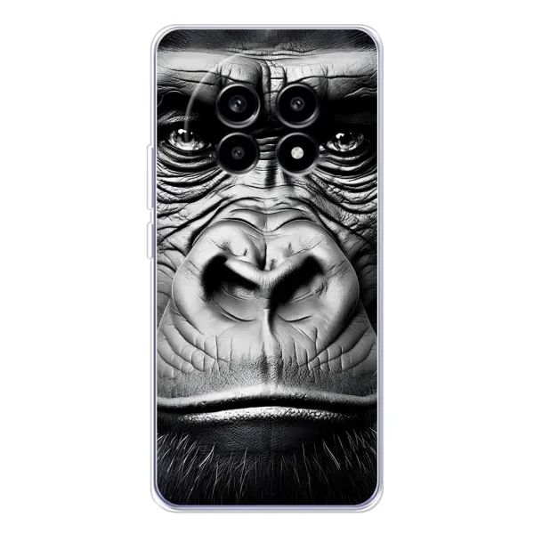 Чехол с рисунком «Черная обезьяна» для Realme 13 Pro Чехол с рисунком «Черная обезьяна» для Realme 13 Pro