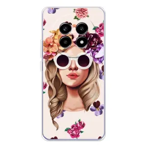 Чехол с картинкой Модные Девчонки Realme 13 Pro (Девушка в очках)