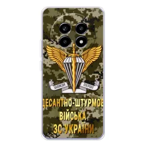 Чехлы на военную тематику для Realme 13 Pro (ДШВ ЗСУ)