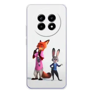 Силиконовый чехол с принтом Зоотрополіс для Realme 13 Pro (Джуди и Ник)
