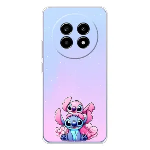 Чехол с рисунком Стич для Realme 13 Pro (Энджл и Стич)