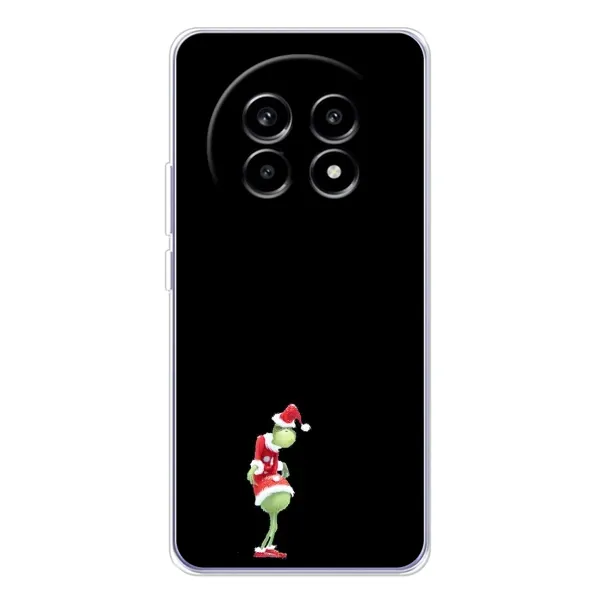 Чехол с рисунком «Гринч на чорном» для Realme 13 Pro Чехол с рисунком «Гринч на чорном» для Realme 13 Pro