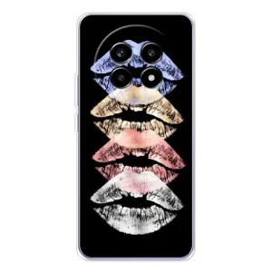 Чехол Стильные девушки на Realme 13 Pro (Губы)