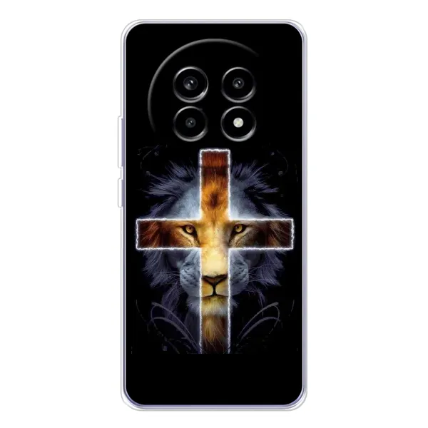 Чехол с рисунком «Иисус Лев» для Realme 13 Pro