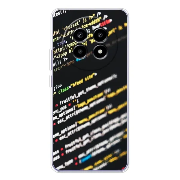 Чехол с рисунком «Код» для Realme 13 Pro Чехол с рисунком «Код» для Realme 13 Pro
