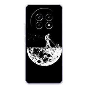 Силіконовый Чохол з принтом "Космонавти" на Realme 13 Pro (Космонавт)
