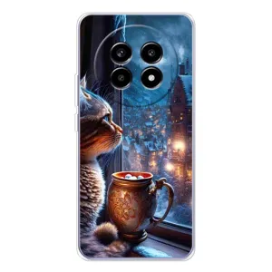Чехлы на Новый Год Realme 13 Pro (Кот новогодний)