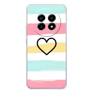 Чехлы с тематикой "Маленькие Сердечки" на Realme 13 Pro (Красивое сердечко)