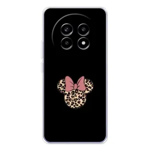 Чехол с леопардовым принтом на Realme 13 Pro (Леопардовая Минни)