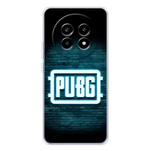 Чохол (TPU) з картинкою "Лого Пабг" на Реалмі 13 Про (Лого PUBG)