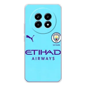 Силиконовые Чехлы принт Футбол на Realme 13 Pro (Man City)