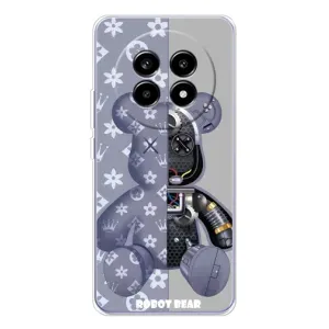 Силиконовый чехол для Realme 13 Pro (Медведь Louis Vuitton)
