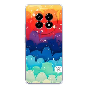 Силіконовий чохол з котиком для Realme 13 Pro (Mew)