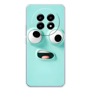 Чохли (ТПУ) (смішні стікери) для Realme 13 Pro (Кумедне м'ятне обличчя)