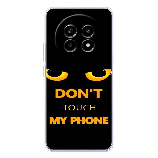 Чехол с рисунком «Не трогай мой телефон» для Realme 13 Pro Чехол с рисунком «Не трогай мой телефон» для Realme 13 Pro