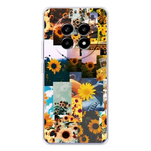 Чехол с рисунком «Подсолнуховый дизайн» для Realme 13 Pro Чехол с рисунком «Подсолнуховый дизайн» для Realme 13 Pro