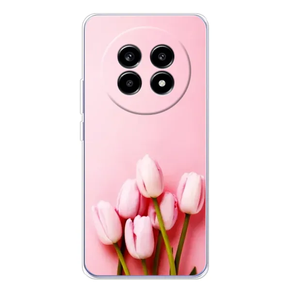 Чехол с рисунком «Розовые тюльпаны» для Realme 13 Pro Чехол с рисунком «Розовые тюльпаны» для Realme 13 Pro
