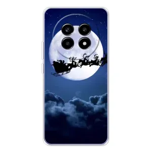 Чехол Санта Клаус для Realme 13 Pro (Санта - луна)