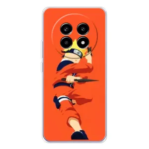 Чехлы с принтом Наруто на Realme 13 Pro (Силуэт Наруто)