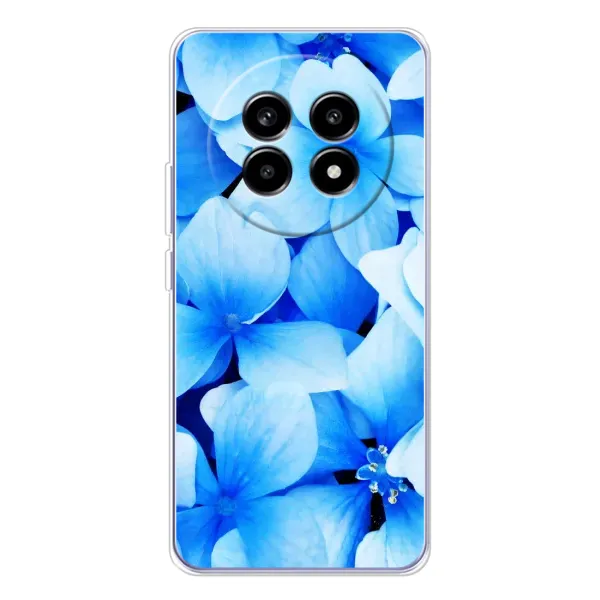 Чехол с рисунком «Синие цветы» для Realme 13 Pro Чехол с рисунком «Синие цветы» для Realme 13 Pro
