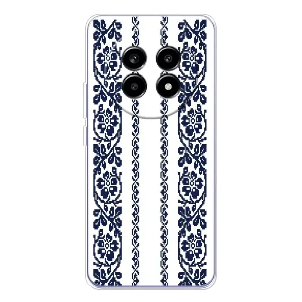 Чехол с рисунком «Синяя вышиванка» для Realme 13 Pro Чехол с рисунком «Синяя вышиванка» для Realme 13 Pro