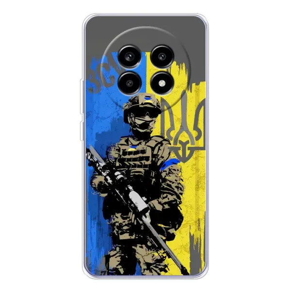 Чехол с рисунком «Солдат ЗСУ» для Realme 13 Pro Чехол с рисунком «Солдат ЗСУ» для Realme 13 Pro