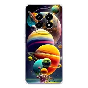 Чохол (ТПУ) з планетами на Realme 13 Pro (Сонячна система)