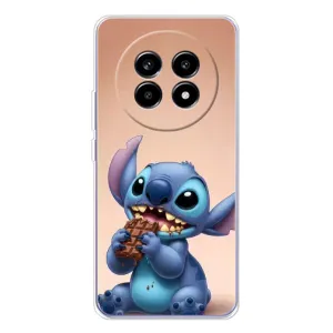 Чехол с рисунком Стич для Realme 13 Pro (Стич с шоколадом)