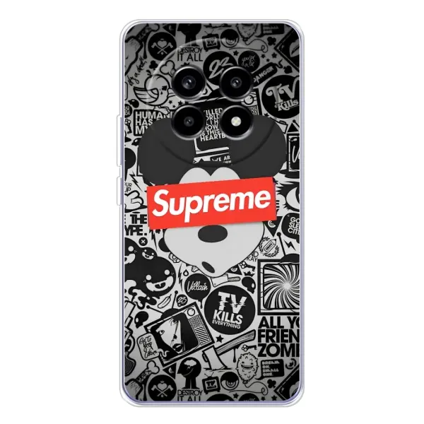 Чохол з малюнком «Supreme Маус» для Realme 13 Pro Чохол з малюнком «Supreme Маус» для Realme 13 Pro
