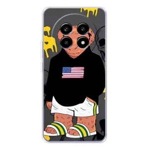 Чехлы Мишка Тедди для Реалми 13 Про (Teddy USA)