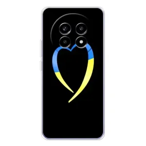 Силиконовый Чехол на Realme 13 Pro (Я-Украина) (Украинское сердце)