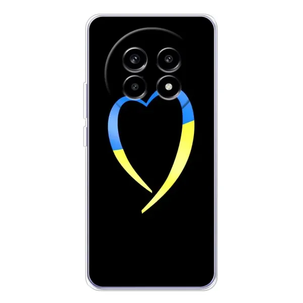 Чехол с рисунком «Украинское сердце» для Realme 13 Pro Чехол с рисунком «Украинское сердце» для Realme 13 Pro