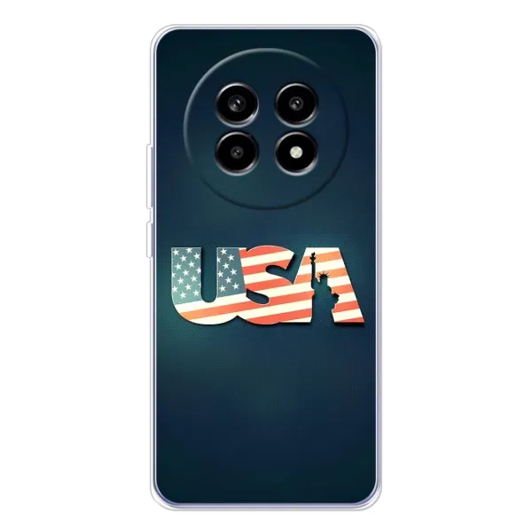 Чехол с рисунком «USA» для Realme 13 Pro Чехол с рисунком «USA» для Realme 13 Pro