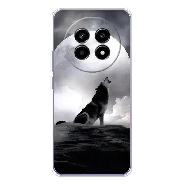 Чехол с рисунком «Волк и луна» для Realme 13 Pro Чехол с рисунком «Волк и луна» для Realme 13 Pro