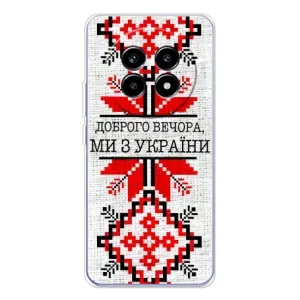 Силиконовый Чехол на Realme 13 Pro (Вышиванка Доброго вечера)