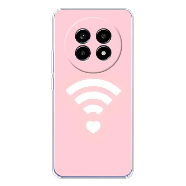 Чехол с рисунком «WiFi Love» для Realme 13 Pro Чехол с рисунком «WiFi Love» для Realme 13 Pro